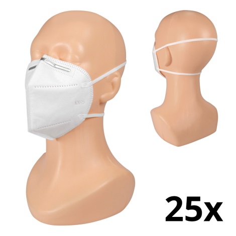Zaštitna maska razreda KN95 (FFP2) 25kom - COMFORT