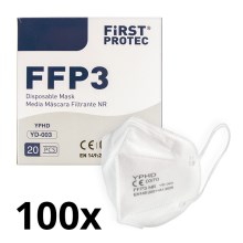 Zaštitno pomagalo - zaštitna maska FFP3 NR CE 0370 100kom
