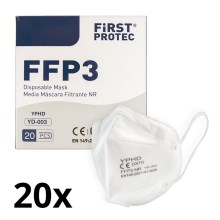 Zaštitno pomagalo - zaštitna maska FFP3 NR CE 0370 20kom