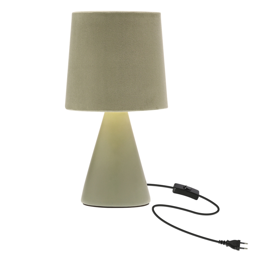 Zelena stolna lampa SATTI 1xE14/40W/230V