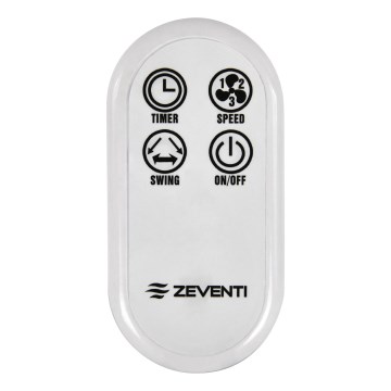 ZEVENTI - Daljinski upravljač za ventilatore FREEZE bijela