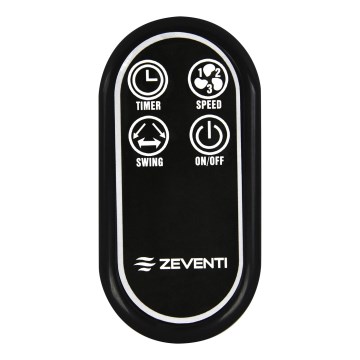 ZEVENTI - Daljinski upravljač za ventilatore FREEZE crna