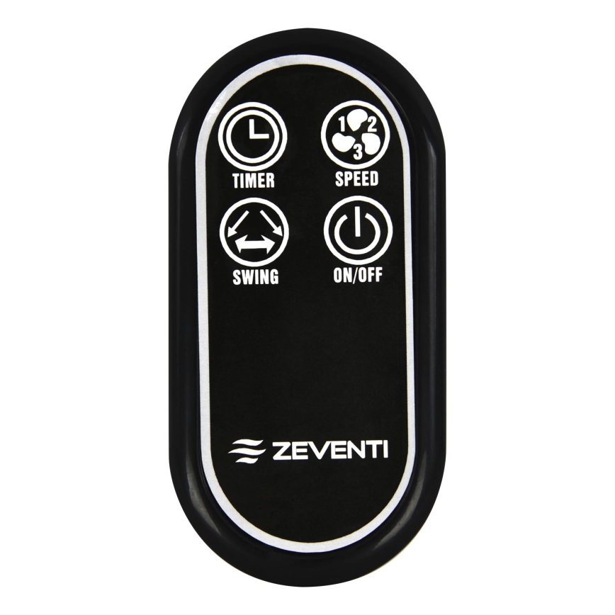 ZEVENTI - Daljinski upravljač za ventilatore FREEZE crna