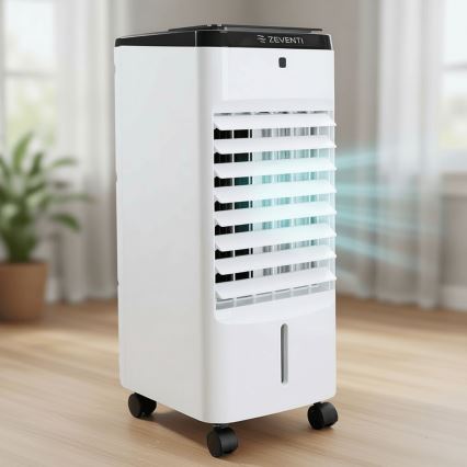 ZEVENTI - Hlađivač zraka ARCTIC 60W/230V crna/bijela + daljinski upravljač