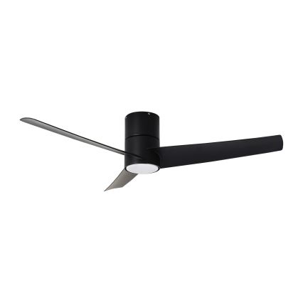 ZEVENTI - LED stropni ventilator BARROSA LED/18W/230V 3000/4000/6000K Wi-Fi Tuya crna + daljinski upravljač