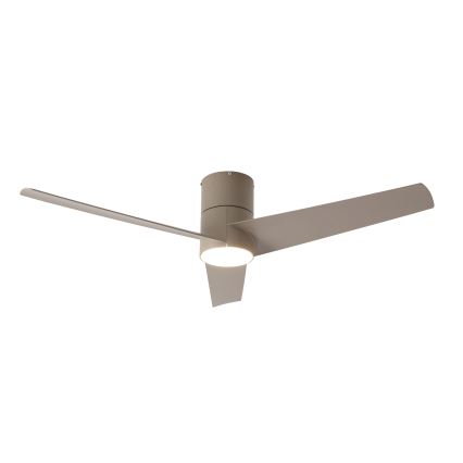 ZEVENTI - LED stropni ventilator BARROSA LED/18W/230V 3000/4000/6000K Wi‑Fi Tuya bež + daljinski upravljač
