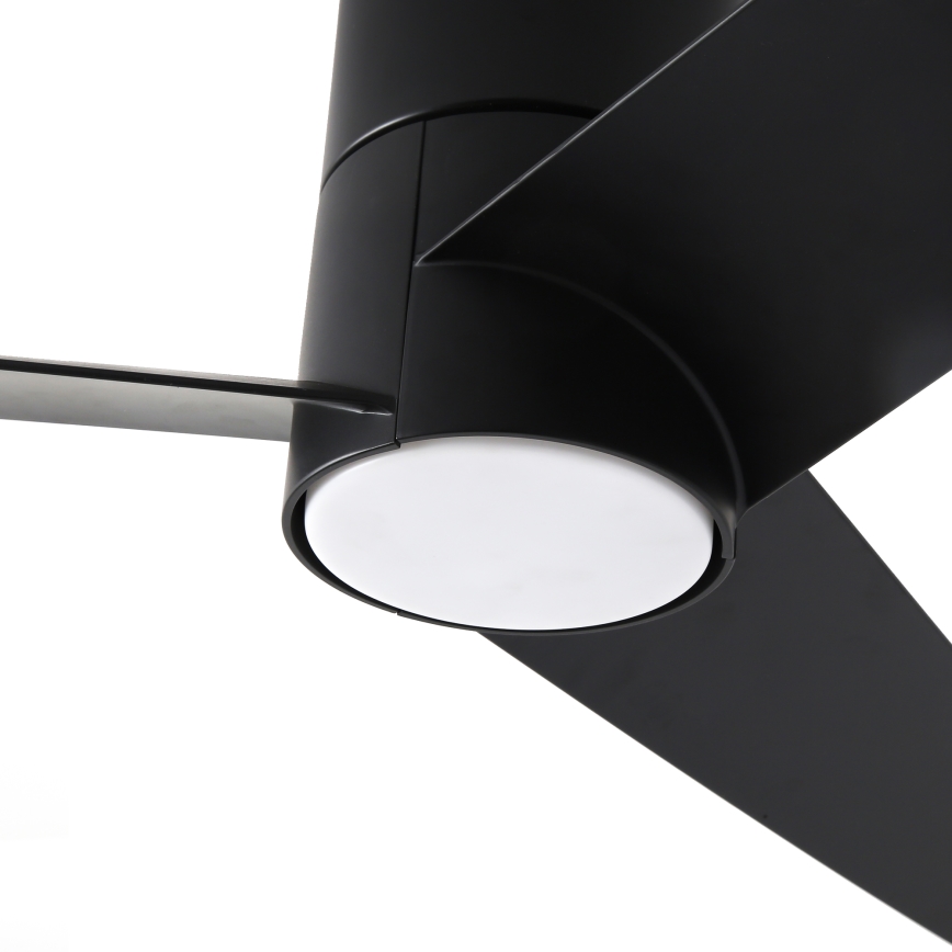 ZEVENTI - LED Stropni ventilator BARROSA LED/18W/230V 3000/4000/6000K Wi-Fi Tuya crna + daljinski upravljač