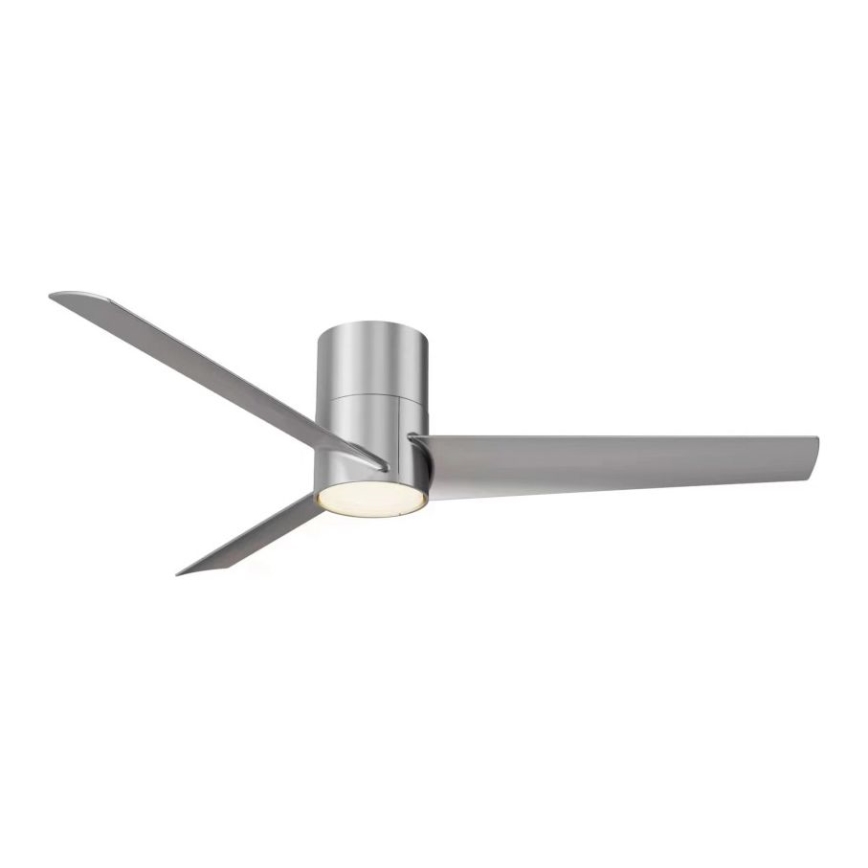 ZEVENTI - LED Stropni ventilator BARROSA LED/18W/230V 3000/4000/6000K Wi-Fi Tuya mat krom + daljinski upravljač