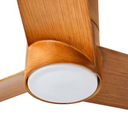 ZEVENTI - LED Stropni ventilator BARROSA LED/18W/230V 3000/4000/6000K Wi-Fi Tuya smeđa + daljinski upravljač