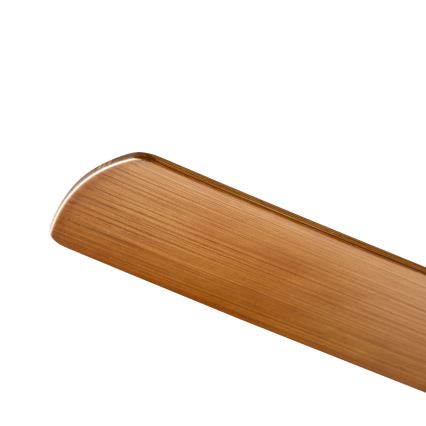 ZEVENTI - LED stropni ventilator BARROSA LED/18W/230V 3000/4000/6000K Wi-Fi Tuya smeđa + daljinski upravljač