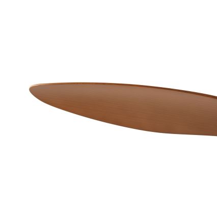 ZEVENTI - LED stropni ventilator MURO LED/18W/230V 3000/4000/6000K Wi-Fi Tuya crna + daljinski upravljač