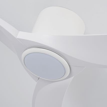 ZEVENTI - LED stropni ventilator s prigušivanjem ORBITO LED/24W/230V 3000/4000/6000K Wi-Fi Tuya bijela + daljinski upravljač