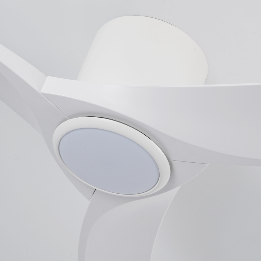 ZEVENTI - LED stropni ventilator s prigušivanjem ORBITO LED/24W/230V 3000/4000/6000K Wi-Fi Tuya bijela + daljinski upravljač