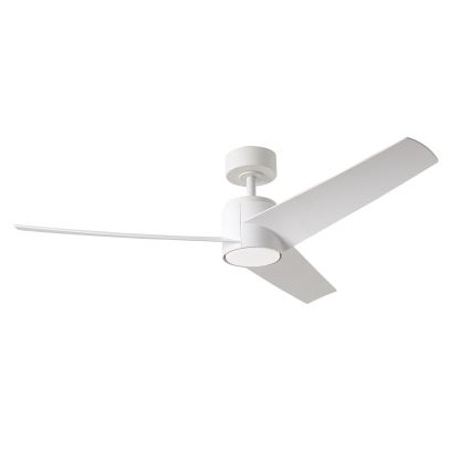 ZEVENTI - LED Prigušivi stropni ventilator ORVIETO LED/18W/230V 3000-6000K Wi-Fi Tuya bijela + daljinski upravljač