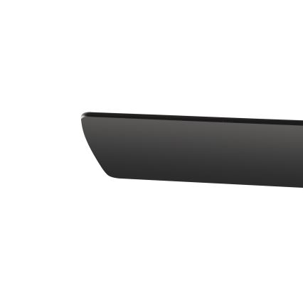 ZEVENTI - LED Prigušivi stropni ventilator ORVIETO LED/18W/230V 3000-6000K Wi-Fi Tuya crna + daljinski upravljač