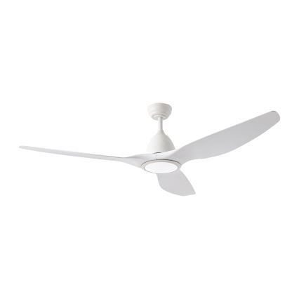 ZEVENTI - LED Prigušivi stropni ventilator URBINO LED/20W/230V 3000-6000K Wi-Fi Tuya bijela + daljinski upravljač