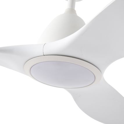 ZEVENTI - LED Prigušivi stropni ventilator URBINO LED/20W/230V 3000-6000K Wi-Fi Tuya bijela + daljinski upravljač