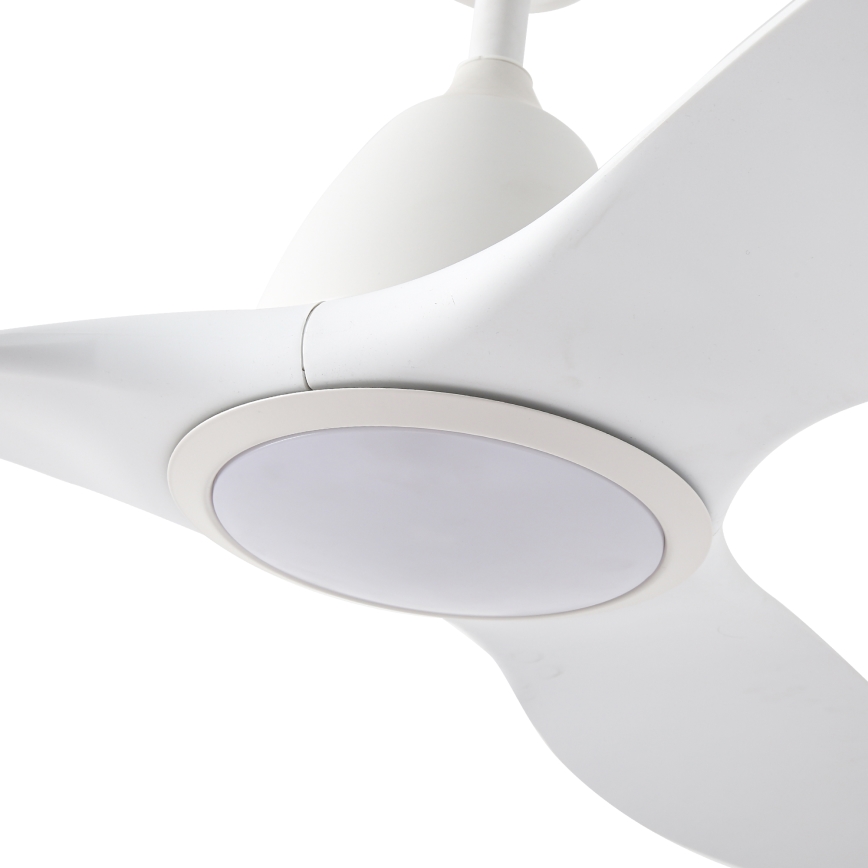 ZEVENTI - LED Prigušivi stropni ventilator URBINO LED/20W/230V 3000-6000K Wi-Fi Tuya bijela + daljinski upravljač