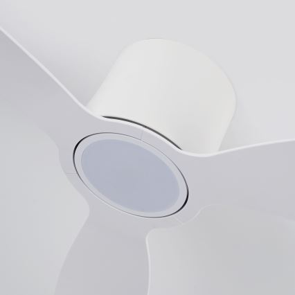 ZEVENTI - LED prigušivi stropni ventilator VENTORA LED/24W/230V 3000/4000/6000K Wi-Fi Tuya bijela + daljinski upravljač