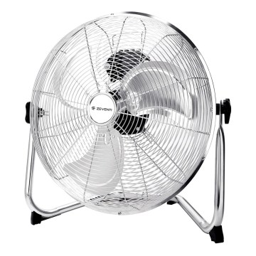 ZEVENTI - Podni ventilator FLOW 60W/230V 44,5 cm sjajni krom