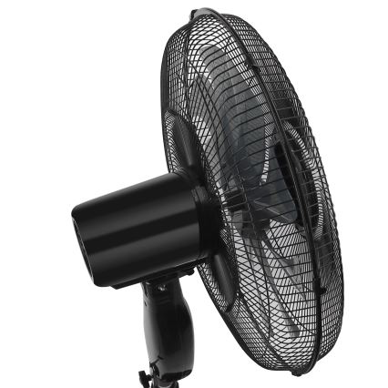 ZEVENTI - Stajaći ventilator FLOW 55W/230V 130 cm crne boje + daljinski upravljač