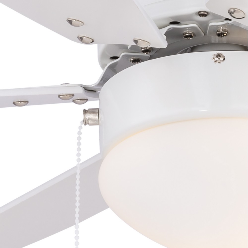 ZEVENTI - Stropni ventilator FAMARA 1xE14/60W/230V bijela