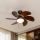 ZEVENTI - Stropni ventilator FAMARA 1xE14/60W/230V