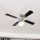 ZEVENTI - Stropni ventilator NAVAGIO 1xE27/60W/230V crna/bijela