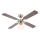 ZEVENTI - Stropni ventilator NAVAGIO 1xE27/60W/230V smeđa