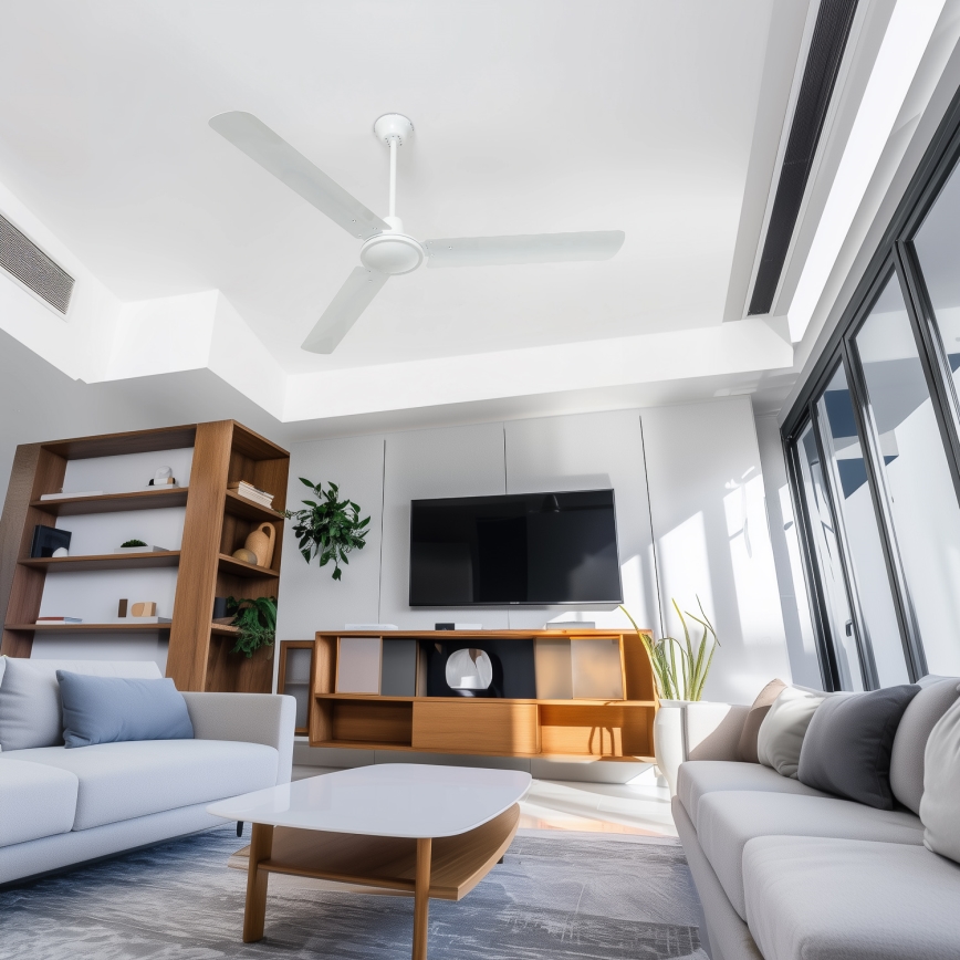 ZEVENTI - Stropni ventilator TOFINO bijela
