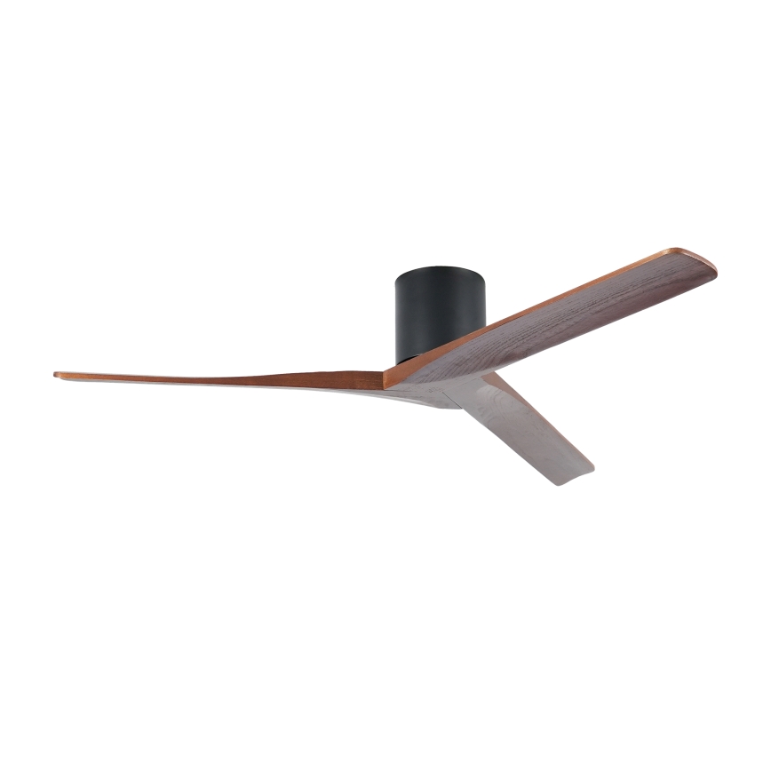 ZEVENTI - Stropni ventilator VELLON Wi-Fi Tuya crna/orah + daljinski upravljač