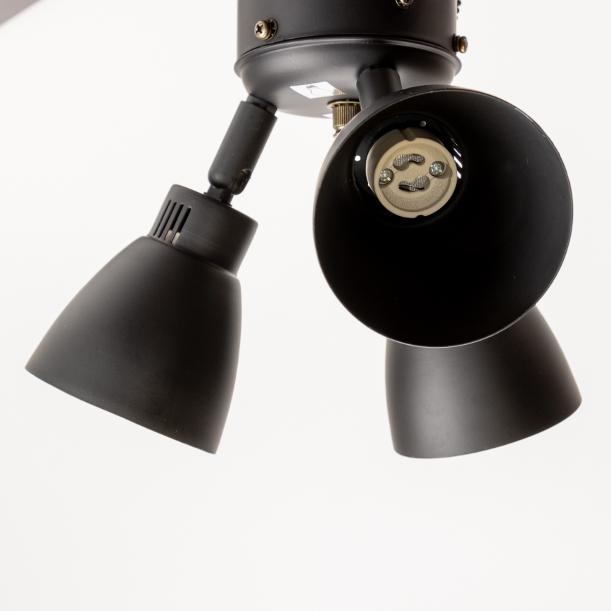 ZEVENTI - Stropni ventilator ZURRIOLA 3xGU10/50W/230V