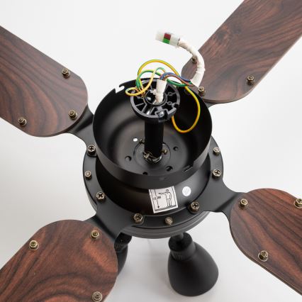 ZEVENTI - Stropni ventilator ZURRIOLA 3xGU10/50W/230V