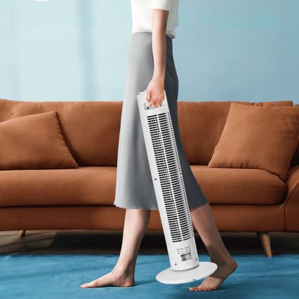 ZEVENTI - Stupni ventilator FLOW 45W/230V bijela