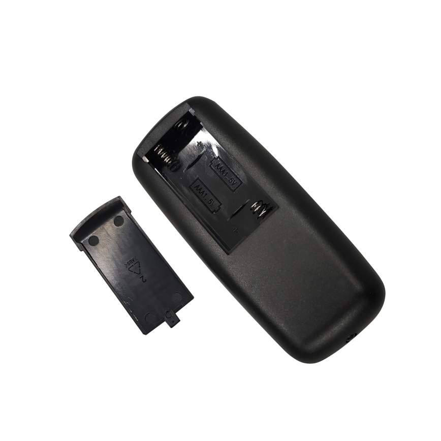 ZEVENTI - Zidni ventilator FANNY 50W/230V Ø 45 cm crni + daljinski upravljač