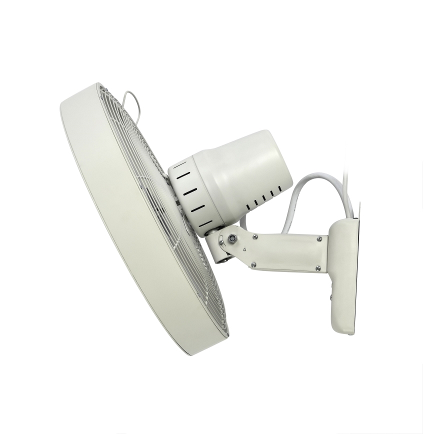ZEVENTI - Zidni ventilator FREEZE 50W/230V pr. 40 cm bijela + daljinski upravljač