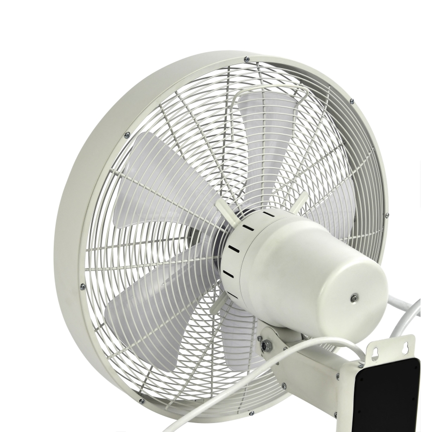 ZEVENTI - Zidni ventilator FREEZE 50W/230V pr. 40 cm bijela + daljinski upravljač