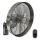 ZEVENTI - Zidni ventilator FREEZE 50W/230V pr. 40 cm mat krom + daljinski upravljač