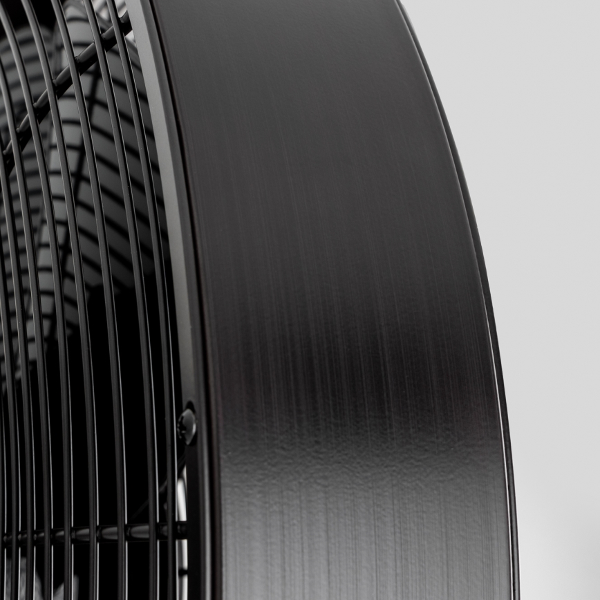 ZEVENTI - Zidni ventilator FREEZE 50W/230V promjera 40 cm crni + daljinski upravljač
