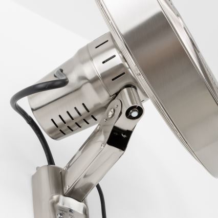 ZEVENTI - Zidni ventilator FREEZE 50W/230V Ø 45 cm matni krom + daljinski upravljač