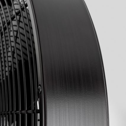 ZEVENTI - Zidni ventilator FREEZE 50W/230V Ø 45 cm, crne boje + daljinski upravljač