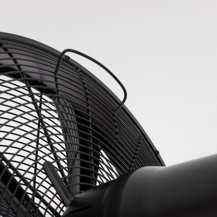 ZEVENTI - Zidni ventilator FREEZE 50W/230V Ø 45 cm, crne boje + daljinski upravljač