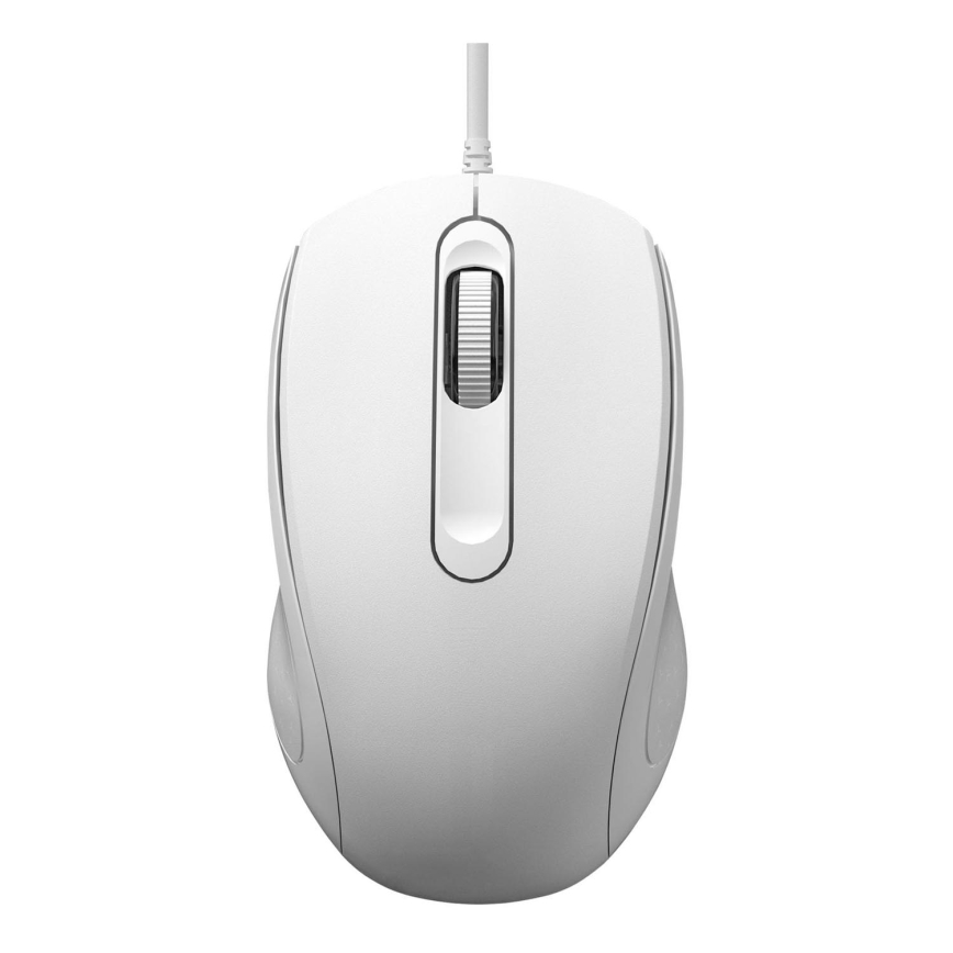Žičani miš 1200 DPI bijela