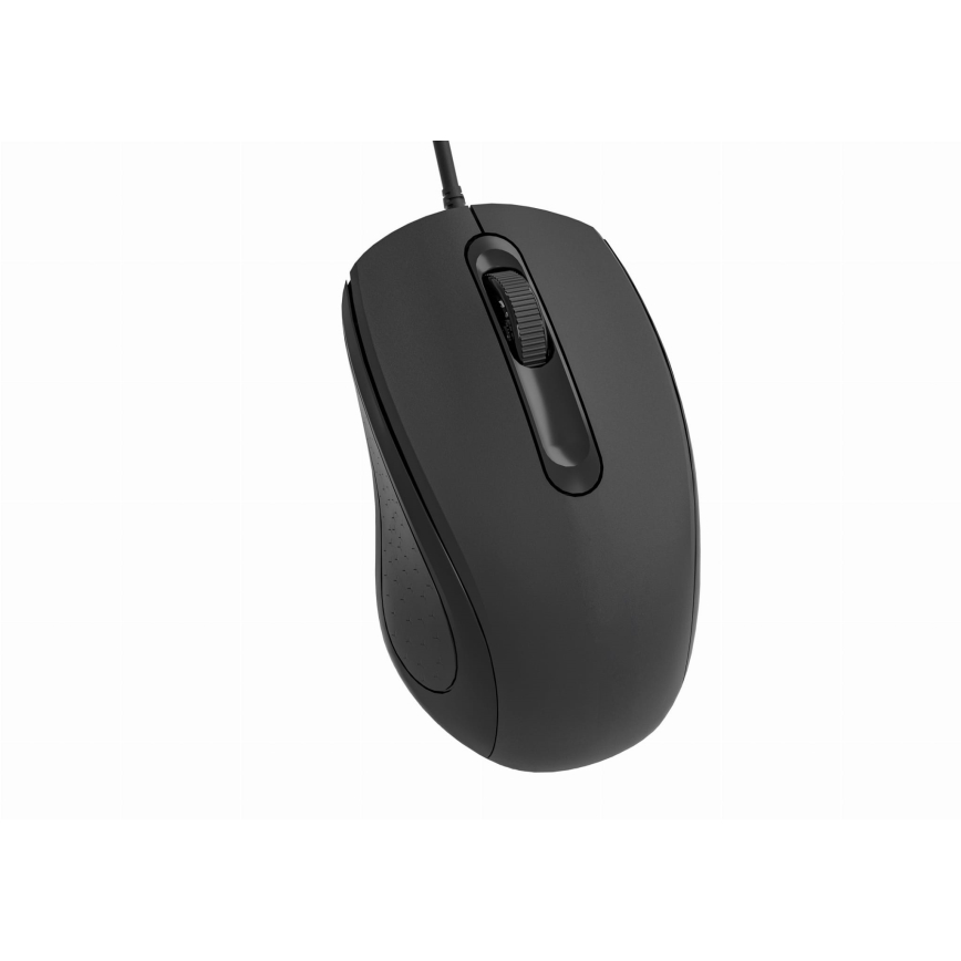 Žičani miš 1200 DPI USB-C crna