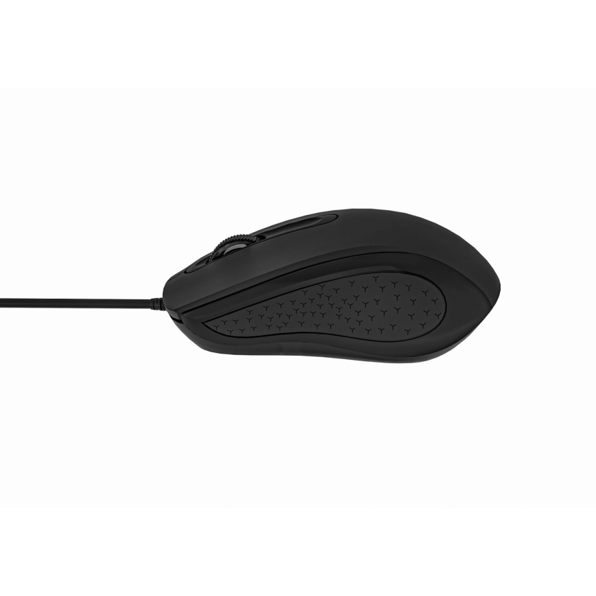 Žičani miš 1200 DPI USB-C crna
