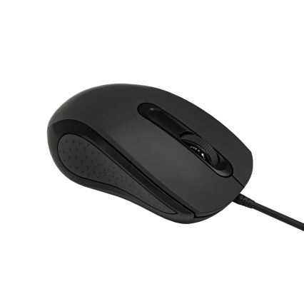 Žičani miš 1200 DPI USB-C crna