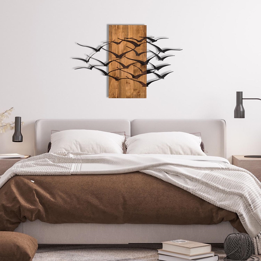 Zidna dekoracija 86x58 cm ptice
