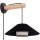 Zidna lampa AMIGO 1xE27/25W/230V hrast
