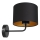 Zidna lampa ARDEN 1xE27/60W/230V crna/zlatna