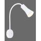 Zidna lampa ARENA 1xE14/40W/230V bijela